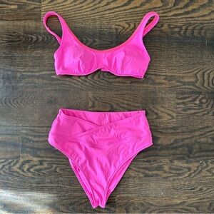 Fabletics Pink Bikini Set